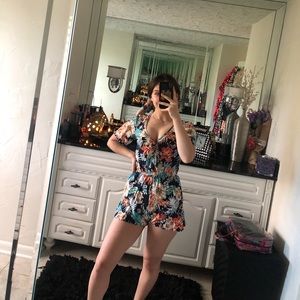 floral romper